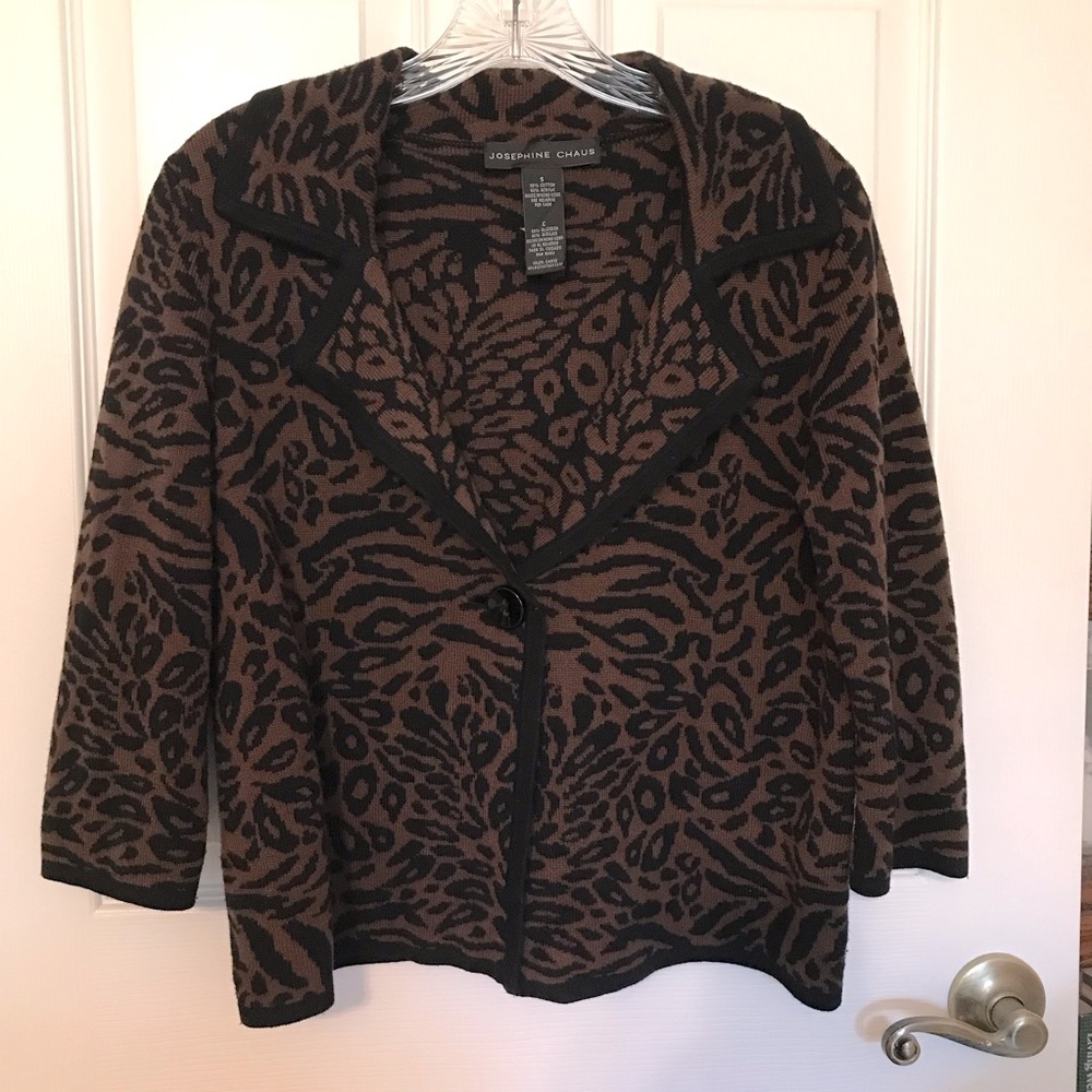 Josephine Chaus button front sweater